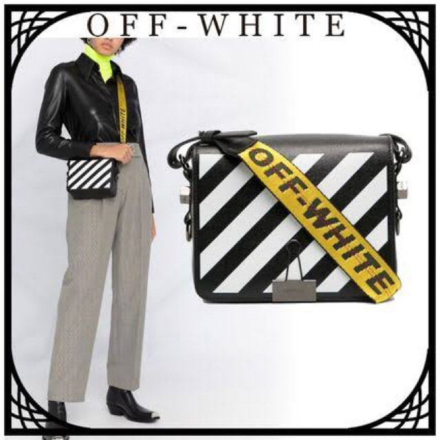 OFF-WHITE(オフホワイト)のオフホワイト off-white バインダークリップ　ショルダーバッグ メンズのバッグ(ショルダーバッグ)の商品写真