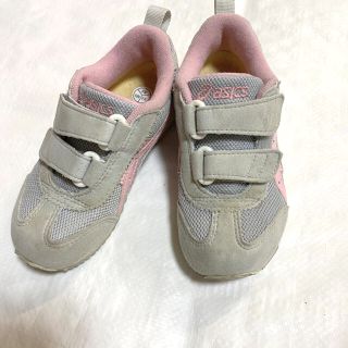 アシックス(asics)のasics アシックス　キッズ　グレー　16cm 15cm(スニーカー)