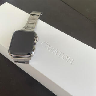 アップルウォッチ(Apple Watch)のApple Watch series4本体 40mmステンレス アップルウォッチ(その他)