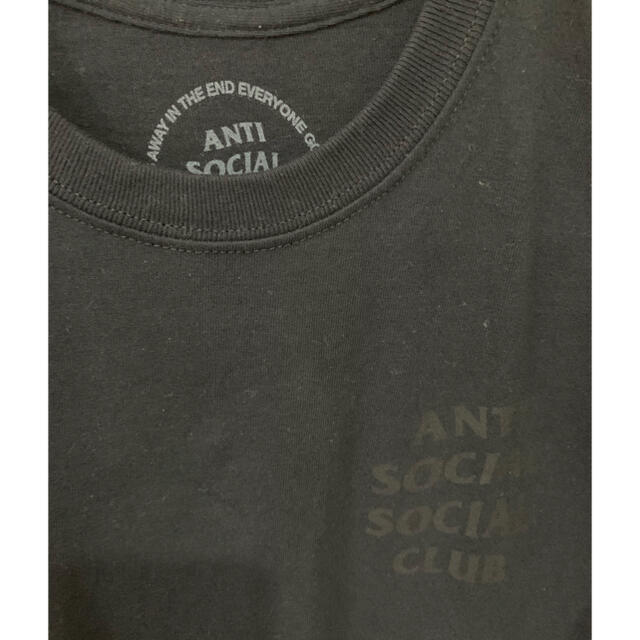 ANTI(アンチ)のASSC アンチソーシャルソーシャルクラブ tee ブラック M メンズのトップス(Tシャツ/カットソー(半袖/袖なし))の商品写真