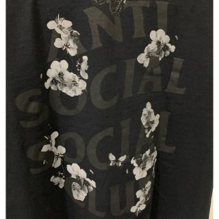 アンチ(ANTI)のASSC アンチソーシャルソーシャルクラブ tee ブラック M(Tシャツ/カットソー(半袖/袖なし))