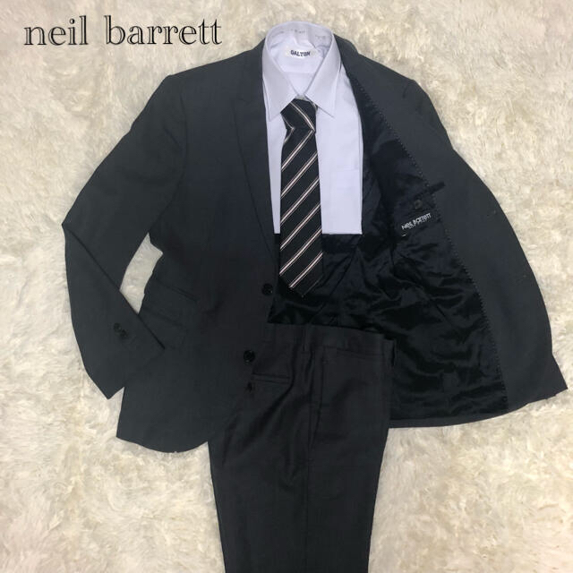 NEIL BARRETT(ニールバレット)の【希少】neil barrett  ニールバレット スーツ　セットアップ　冠婚 メンズのスーツ(セットアップ)の商品写真