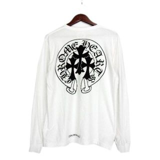 クロムハーツ(Chrome Hearts)のクロムハーツCHROME HEARTS■セメタリークロス胸ポケットカットソー(Tシャツ/カットソー(七分/長袖))