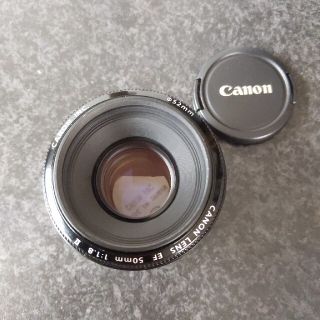 キヤノン(Canon)の【ジャンク品】Canon EF50mm(デジタル一眼)