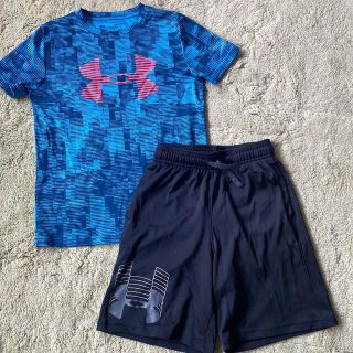 アンダーアーマー(UNDER ARMOUR)のアンダーアーマー　Tシャツハーフパンツ140(Tシャツ/カットソー)