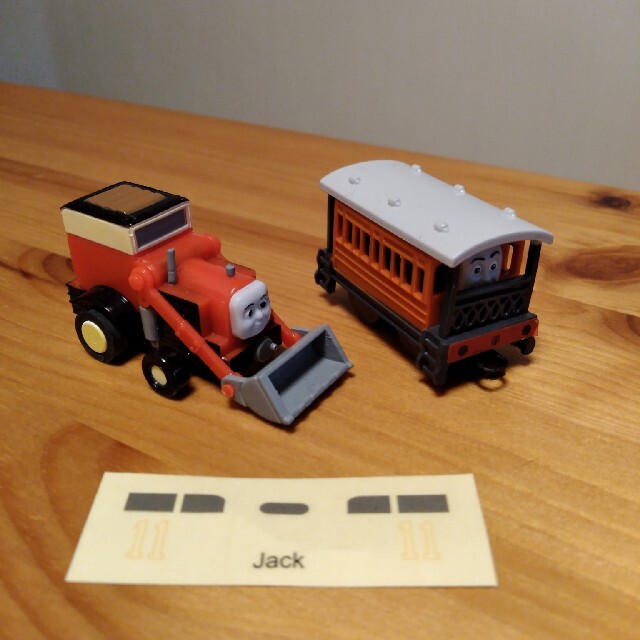 T-ARTS(タカラトミーアーツ)のジャックとヘンリエッタ キッズ/ベビー/マタニティのおもちゃ(電車のおもちゃ/車)の商品写真
