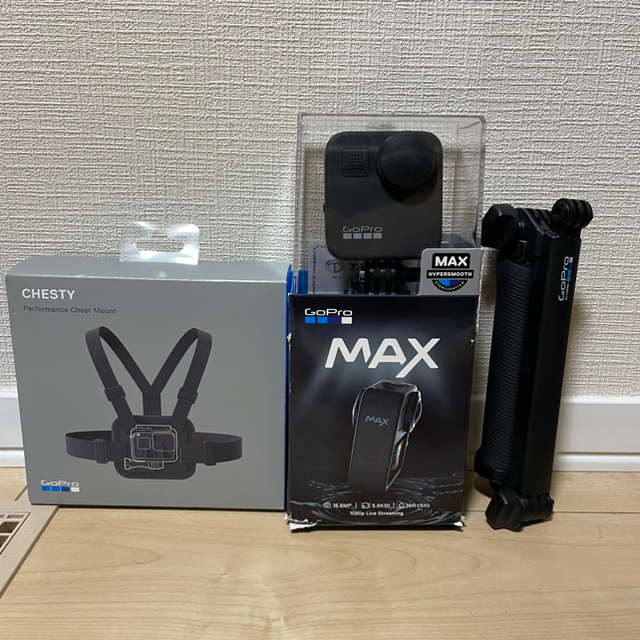 ビデオカメラGoProMAX 3点セット