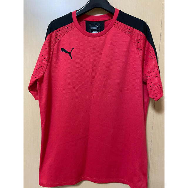 PUMA(プーマ)の❤お早めに❤PUMA☆Tシャツ☆メンズL スポーツ/アウトドアのサッカー/フットサル(ウェア)の商品写真