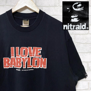 ナイトレイド(nitraid)のnitraid ナイトレイド ANTI BABYLON 両面プリント Tシャツ(Tシャツ/カットソー(半袖/袖なし))