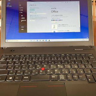 レノボ(Lenovo)のノートパソコン　レノボ　ワインレッド  14インチ　値下げ(ノートPC)