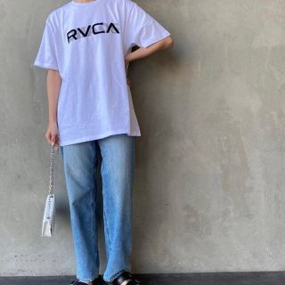 ルーカ(RVCA)の新品 RVCA ルーカ M カオス オーダー ロゴ プリント Tシャツ (Tシャツ/カットソー(半袖/袖なし))