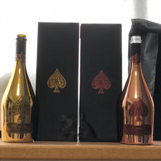 アルマンドバジ(Armand Basi)のアルマンドゴールド、ロゼ、空き瓶ケースセット(シャンパン/スパークリングワイン)
