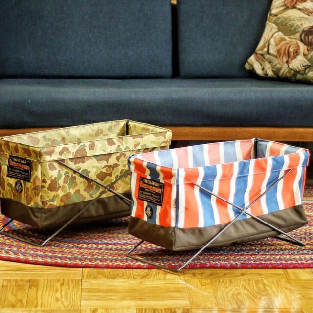 低反発 腰用 NATAL DESIGN × RIDE BAG FOLDING BOX カモ | vendee