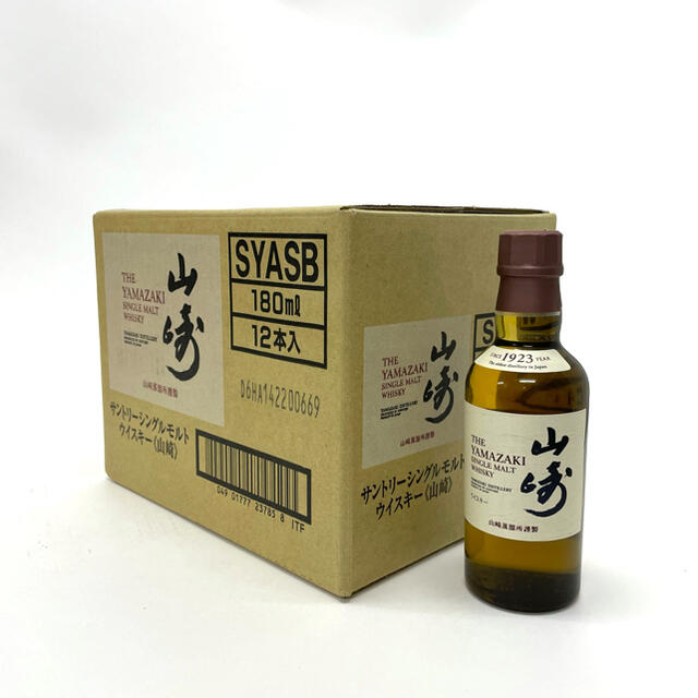 正規品　国産ウイスキー山崎180ml×12本