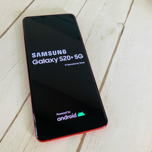 Galaxy S20+5G 256GB Aura Red SIMフリー