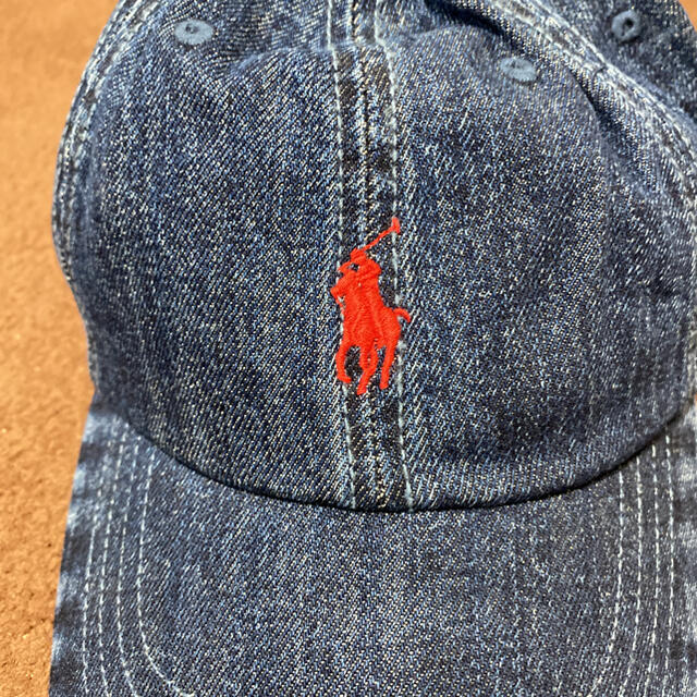 POLO RALPH LAUREN(ポロラルフローレン)のPOLO RALPH LAUREN DENIM CAP メンズの帽子(キャップ)の商品写真