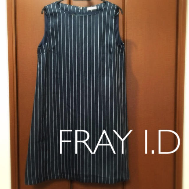 FRAY I.D(フレイアイディー)の限定値下げ＊FRAY I.D ストライプワンピース レディースのワンピース(ひざ丈ワンピース)の商品写真