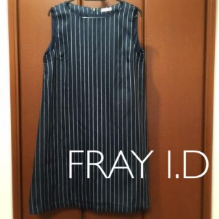 フレイアイディー(FRAY I.D)の限定値下げ＊FRAY I.D ストライプワンピース(ひざ丈ワンピース)