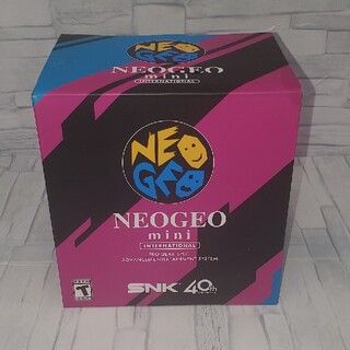 ネオジオ(NEOGEO)のネオジオミニ　インターナショナル版　NEOGEO mini(家庭用ゲーム機本体)
