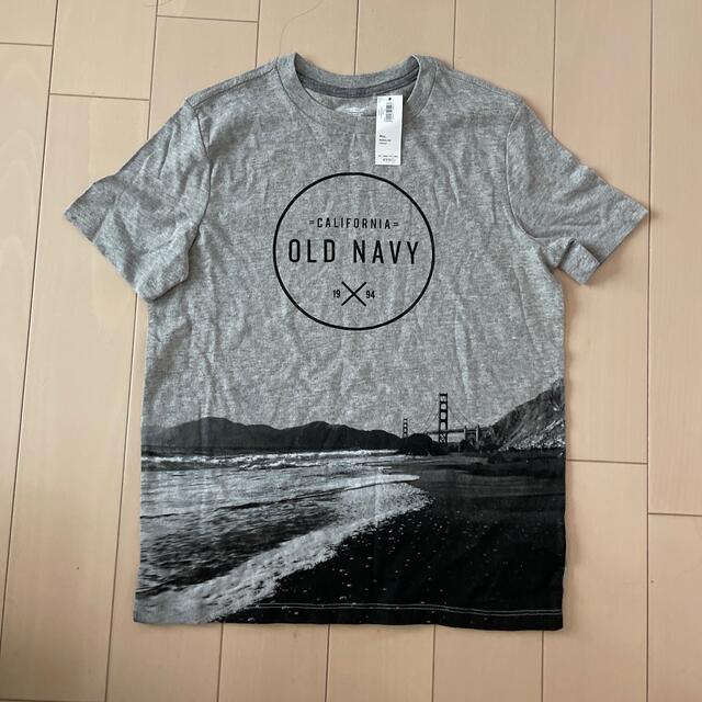 Old Navy(オールドネイビー)のオールドネイビー 140センチ グレーTシャツ 未使用品 キッズ/ベビー/マタニティのキッズ服男の子用(90cm~)(Tシャツ/カットソー)の商品写真