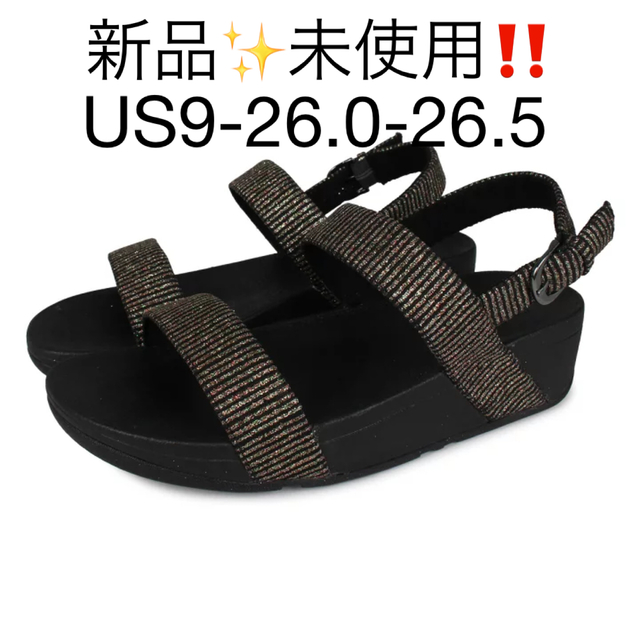 fitflop サンダル 黒