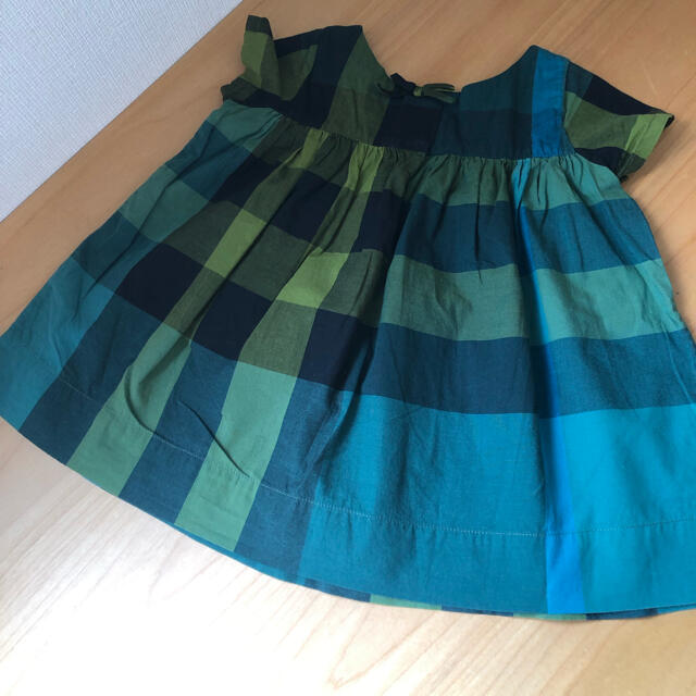 BURBERRY(バーバリー)の美品⭐︎バーバリー　ワンピース　80 キッズ/ベビー/マタニティのベビー服(~85cm)(ワンピース)の商品写真