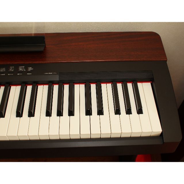 ヤマハ(ヤマハ)のYAMAHA 電子ピアノP-155(傷あり)、スタンド無し 楽器の鍵盤楽器(電子ピアノ)の商品写真