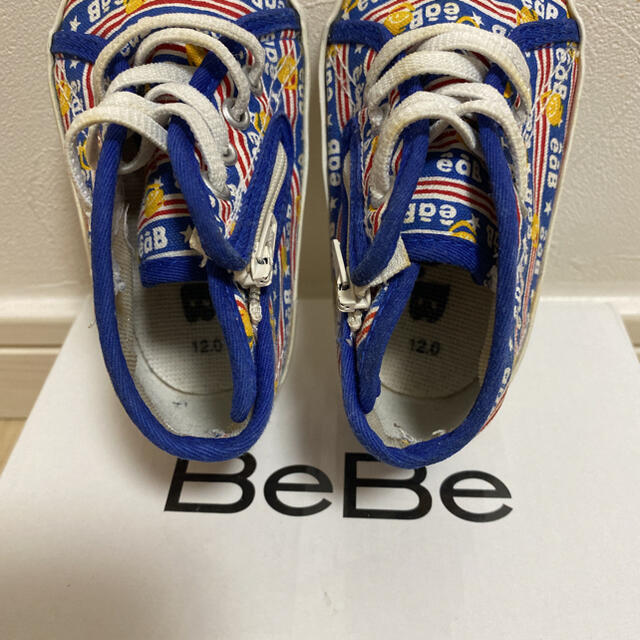 e.a.B(エーアーベー)のBebe eab ベビー　スニーカー　12㎝　靴　ハイカット　べべ　12.0 キッズ/ベビー/マタニティのベビー靴/シューズ(~14cm)(スニーカー)の商品写真