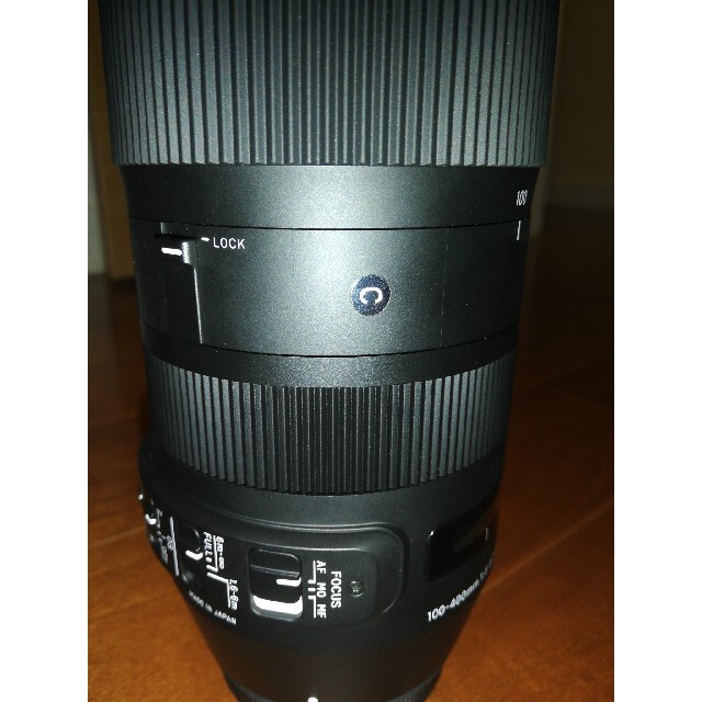 SIGMA(シグマ)の【美品】シグマ　100-400mm F5-6.3 DG OS HSM  スマホ/家電/カメラのカメラ(レンズ(ズーム))の商品写真