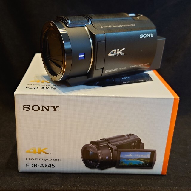 ブラック系2021セール値下げしました！SONY HANDYCAM FDR-AX45 ビデオカメラ 家電・スマホ・カメラブラック 系￥47,880-hafryat.com