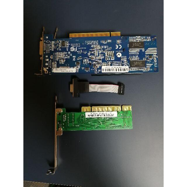 IODATA(アイオーデータ)のグラボ GeForce 6200A (IO-DATA), LANカード他 PCI スマホ/家電/カメラのPC/タブレット(PC周辺機器)の商品写真