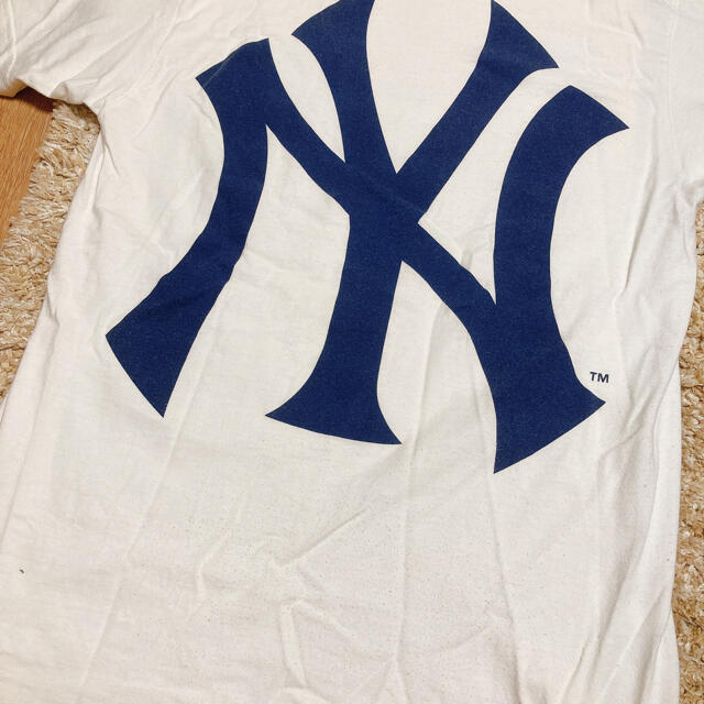 Tシャツ/カットソー(半袖/袖なし)15SS New York Yankees Box Logo Teeヤンキース