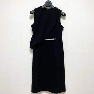 トゥモローランド(TOMORROWLAND)の【在庫一掃セール中】ゆーか様 専用 美品 19SS YOKO CHAN(ひざ丈ワンピース)