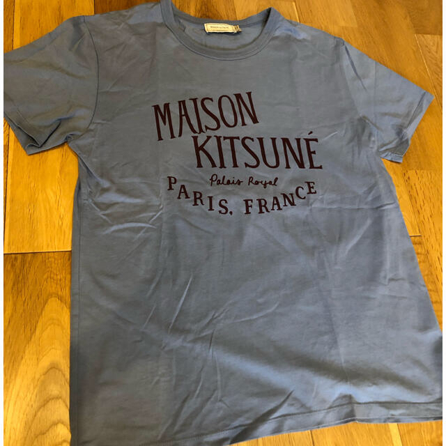 MAISON KITSUNE'(メゾンキツネ)のメゾンキツネ　ロゴTシャツ レディースのトップス(Tシャツ(半袖/袖なし))の商品写真