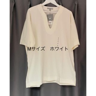 マメ(mame)のmame kurogouchi×uniqloエアリズムコットンオーバーサイズT(Tシャツ(半袖/袖なし))