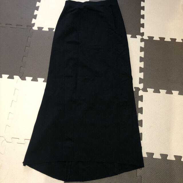ドゥーズィエムクラス　ブラック　ロングスカート