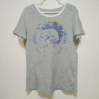 ディーゼル(DIESEL)のDIESEL　半袖Tシャツ　サイズS  グレー(Tシャツ/カットソー(半袖/袖なし))