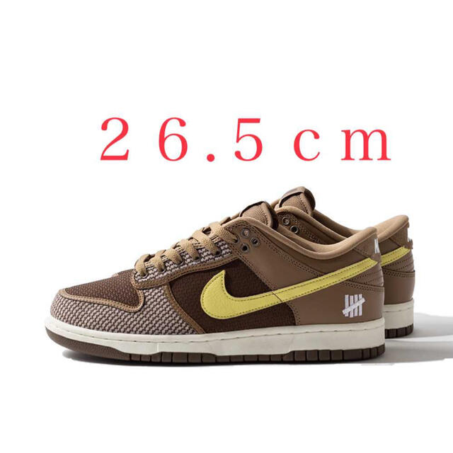 NIKE(ナイキ)の26.5cm UNDEFEATED × NIKE DUNK LOW SP メンズの靴/シューズ(スニーカー)の商品写真