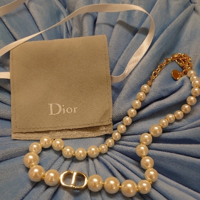 DIOR パールネックレス