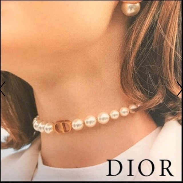 Christian Dior - 【DIOR】パールネックレス チョーカーの通販 by さや