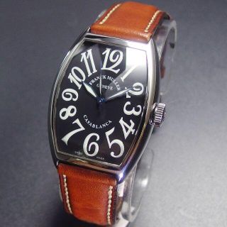 フランクミュラー(FRANCK MULLER)の 美品 フランクミュラー カサブランカ 5850　トノウカーベックス　 自動巻き(腕時計(アナログ))