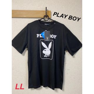 プレイボーイ(PLAYBOY)の新品　メンズ　プレイボーイ　ドライ　Tシャツ　ブラック　LL(Tシャツ/カットソー(半袖/袖なし))