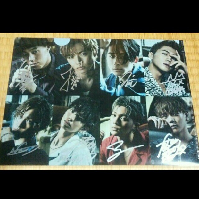 FANTASTICS 直筆サイン クリアファイル 堀夏喜 中島颯太 八木勇征