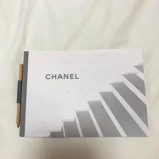 シャネル(CHANEL)のCHANEL ノート　鉛筆付き(ノート/メモ帳/ふせん)