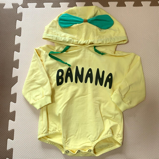 BANANA ロンパース キッズ/ベビー/マタニティのベビー服(~85cm)(ロンパース)の商品写真