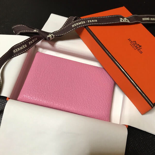 HERMES　名刺入れ　カルヴィ　カードケース