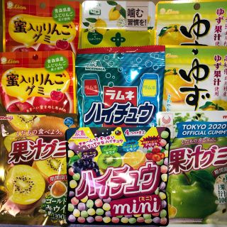 お菓子 詰め合わせ まとめ売り⭐️9点 グミ・ガムセット！(菓子/デザート)