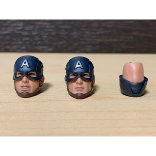 【未使用】閃回Studio SHフィギュアーツ EGキャプテンアメリカ用ヘッド