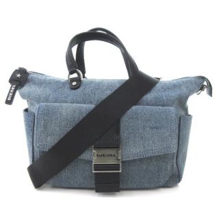 ディーゼル(DIESEL)のディーゼル GHERLEE SATCHEL デニム ショルダーバッグ 正規品(ショルダーバッグ)