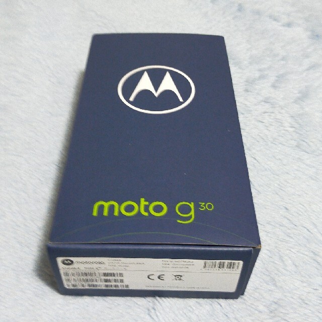 Motorola(モトローラ)のmoto g30 4GB/128GB simフリー 新品未開封 スマホ/家電/カメラのスマートフォン/携帯電話(スマートフォン本体)の商品写真